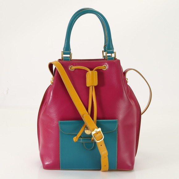 Fendi Handbags - Fendi Leather Shoulder Bag Tote Pink AET
